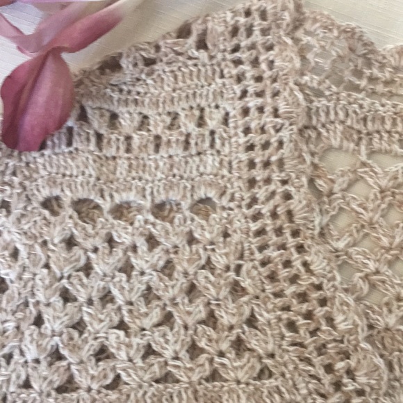 COPY - NWT Christopher & Banks Open Weave Shrug/Sweater - Picture 2 of 4